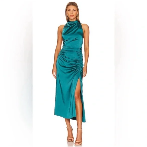 ALC Inez Dress in Emerald size 4 - Picture 8 of 13